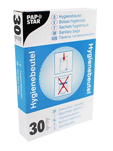 PAPSTAR 1 Karton = 50x30 Hygienebeutel 28,5 cm x 8 cm x 7 cm im Spenderkarton 12293 PAPSTAR 1 Karton = 50x30 Hygienebeutel 28,5 cm x 8 cm x 7 cm im Spenderkarton 12293 von PAPSTAR