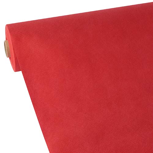 PAPSTAR 3 Stück Vlies Tischdecke, rot Soft Selection 40 x 1,18 m PAPSTAR 3 Stück Vlies Tischdecke, rot Soft Selection 40 x 1,18 m von PAPSTAR