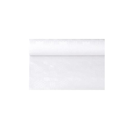 PAPSTAR Papiertischtuch mit Damastprägung 6 m x 1,2 m Weiss 85467 Papiertischdecke Papiertischtuch Einwegtischdecke Tischtuchpapier PAPSTAR Papiertischtuch mit Damastprägung 6 m x 1,2 m Weiss 85467 Papiertischdecke Papiertischtuch Einwegtischdecke Tischtuchpapier von PAPSTAR