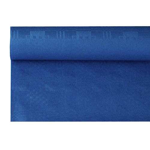 PAPSTAR Papiertischtuch mit Damastprägung 6 m x 1,2 m dunkelblau 86031 Papiertischdecke Papiertischtuch Einwegtischdecke Tischtuchpapier PAPSTAR Papiertischtuch mit Damastprägung 6 m x 1,2 m dunkelblau 86031 Papiertischdecke Papiertischtuch Einwegtischdecke Tischtuchpapier von PAPSTAR