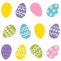 PAPSTAR Servietten Coloured Eggs Ostereier 50 St. von PAPSTAR