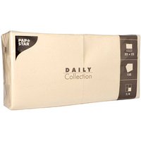 PAPSTAR Servietten Daily Collection champagner 2-lagig 32,0 x 32,0 cm, 150 St. PAPSTAR Servietten Daily Collection champagner 2-lagig 32,0 x 32,0 cm, 150 St. von PAPSTAR