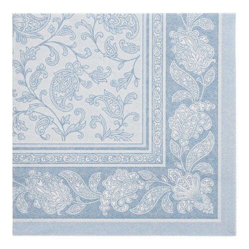 PAPSTAR Servietten ROYAL Collection 1/4-Falz 40 cm x 40 cm arktikblau Ornaments 37023 Premium stoffähnlich hochwertig Qualität stabil Gute Faltbarkeit Muster Tissue-Servietten, 50 Stück PAPSTAR Servietten ROYAL Collection 1/4-Falz 40 cm x 40 cm arktikblau Ornaments 37023 Premium stoffähnlich hochwertig Qualität stabil Gute Faltbarkeit Muster Tissue-Servietten, 50 Stück von PAPSTAR