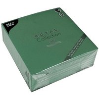 PAPSTAR Servietten dunkelgrün 3-lagig 40,0 x 40,0 cm, 50 St. von PAPSTAR