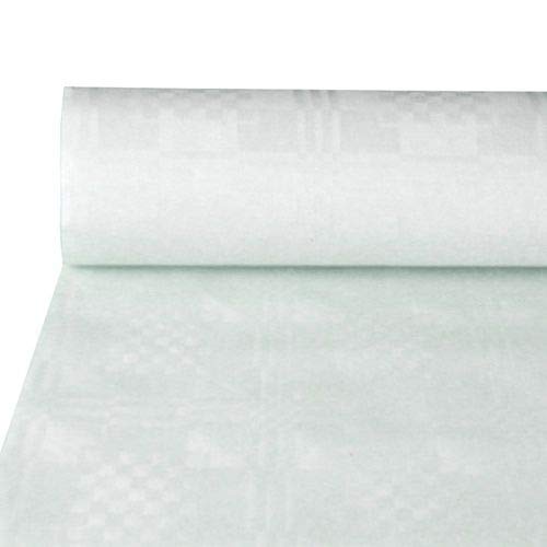 PAPSTAR Tischdecke Damast 50 m x 0,8 m weiß PAPSTAR Tischdecke Damast 50 m x 0,8 m weiß von PAPSTAR