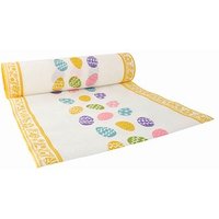 PAPSTAR Tischläufer Coloured Eggs 87372 mehrfarbig 40,0 cm x 24,0 m, 1 St. von PAPSTAR