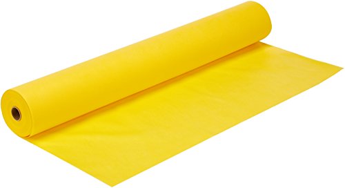 Papstar, Tischdecke, stoffähnlich, Vlies "soft selection" 40 m x 0,9 m gelb auf Rolle, #84951 von PAPSTAR