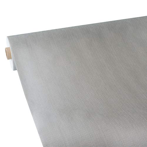 Papstar, Tischdecke, stoffähnlich, Vlies "soft selection plus" 25 m x 1,18 m silber auf Rolle, #86047 Papstar, Tischdecke, stoffähnlich, Vlies "soft selection plus" 25 m x 1,18 m silber auf Rolle, #86047 von PAPSTAR