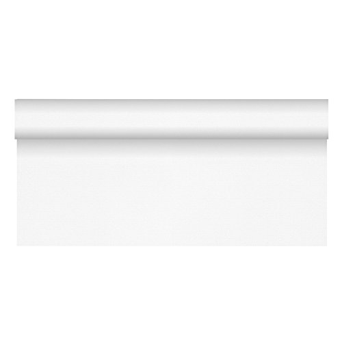 Papstar, Tischdecke, stoffähnlich, Vlies "soft selection plus" 25 m x 1,18 m weiss auf Rolle, #84935, Weiß Papstar, Tischdecke, stoffähnlich, Vlies "soft selection plus" 25 m x 1,18 m weiss auf Rolle, #84935, Weiß von PAPSTAR