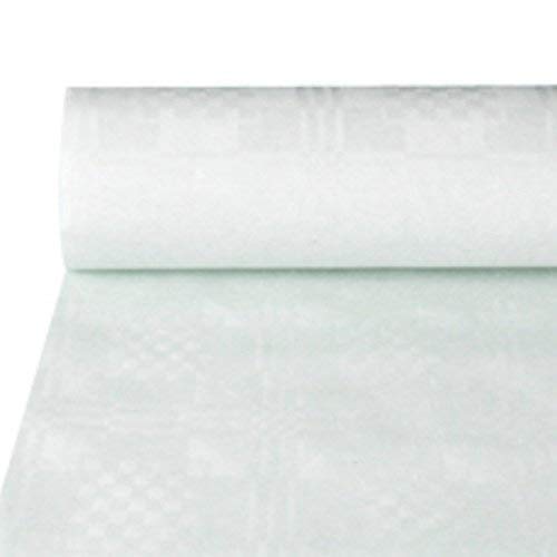 Papstar NEU Tischdecke weiß, Damastprägung, 50x1m Papstar NEU Tischdecke weiß, Damastprägung, 50x1m von PAPSTAR