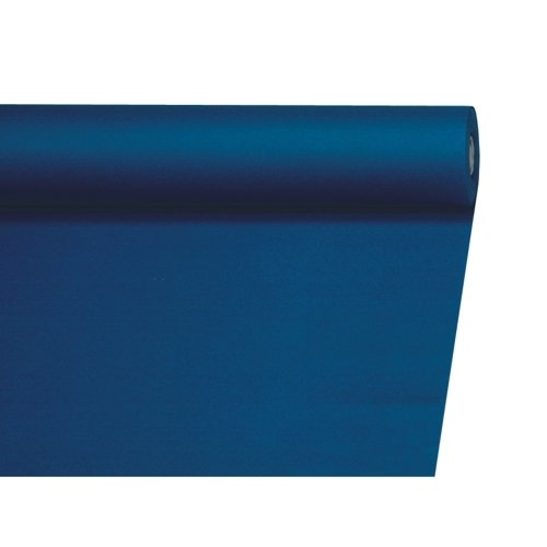 Tischdecke dunkelblau aus Papier 20 x 1,2 m von PAPSTAR