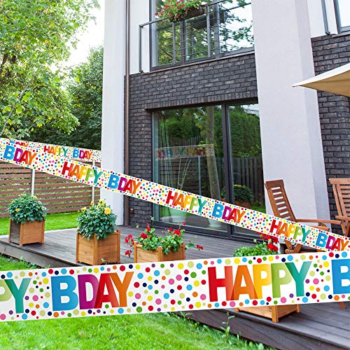 WOOOOZY Absperrband bunter Geburtstag, 15m WOOOOZY Absperrband bunter Geburtstag, 15m von PAPSTAR