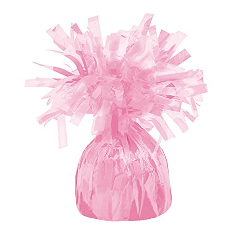PAPSTAR NEU Gewicht für Heliumballon/Folienballon mit Folienfransen, Gewicht: ca. 175 g, Farbe: Rosa von PAPSTAR