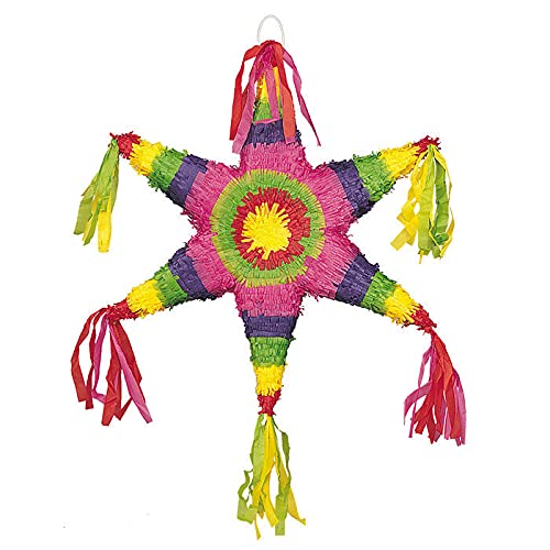 PAPSTAR NEU Pinata Mexikanischer Stern, für Kinder-Geburtstag & Party, Ideal zum Befüllen mit Süßigkeiten und Geschenken PAPSTAR NEU Pinata Mexikanischer Stern, für Kinder-Geburtstag & Party, Ideal zum Befüllen mit Süßigkeiten und Geschenken von PAPSTAR