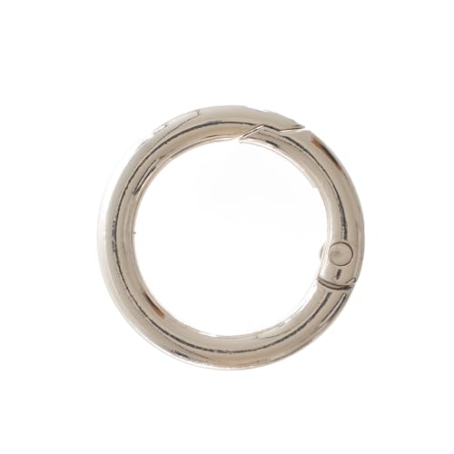 Paracord Planet Federtor-O-Ringe – erhältlich in den Größen 5/8 Zoll, 3/4 Zoll und 2,5 cm – Silber, Bronze und Gold (100 Stück, 5/8 Zoll, Silber) von PARACORD PLANET