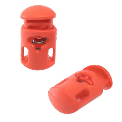 Paracord Planet Kordelstopper aus Kunststoff mit zwei Schlitzen – mehr als 15 Farben zur Auswahl, in Packungen von 5–100 Stück, Orange, 100 Stück Paracord Planet Kordelstopper aus Kunststoff mit zwei Schlitzen – mehr als 15 Farben zur Auswahl, in Packungen von 5–100 Stück, Orange, 100 Stück von PARACORD PLANET