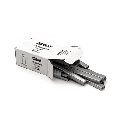 PARCO Premium Heftklammern 11/9 für Hammertacker Typ 011, 5.000 Stück 10 x 10,6 mm von PARCO