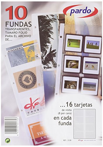 Pardo 212800 Pack 10 Hüllen für Kartenschlitzen Pardo 212800 Pack 10 Hüllen für Kartenschlitzen von PARDO