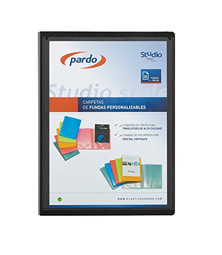 Pardo 893001 Studio Style Ordner, 30 Hüllen, Polypropylen, Schwarz Pardo 893001 Studio Style Ordner, 30 Hüllen, Polypropylen, Schwarz von PARDO
