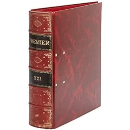 Pardo – Ringbuch Klassik, Foolscap, 70 mm folio burgunderrot von PARDO