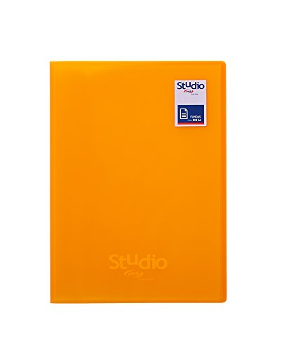 Pardo Studio Style Ordnungsmappe, 20 Hüllen, Polypropylen, Orange Pardo Studio Style Ordnungsmappe, 20 Hüllen, Polypropylen, Orange von PARDO
