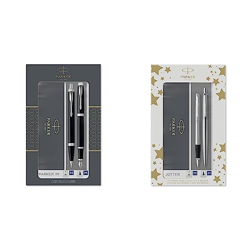 PARKER IM Duo-Geschenkset mit Kugelschreiber und Füller & Jotter Duo-Geschenkset mit Kugelschreiber und Füller PARKER IM Duo-Geschenkset mit Kugelschreiber und Füller & Jotter Duo-Geschenkset mit Kugelschreiber und Füller von PARKER