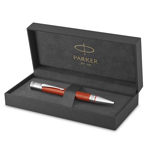 Parker Duofold Classic Kugelschreiber in Big Red Vintage | mittlere Schreibspitze | schwarze Tinte von PARKER