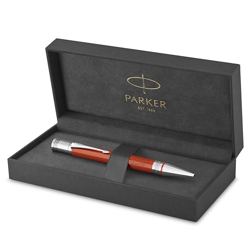 Parker Duofold Classic Kugelschreiber in Big Red Vintage | mittlere Schreibspitze | schwarze Tinte Parker Duofold Classic Kugelschreiber in Big Red Vintage | mittlere Schreibspitze | schwarze Tinte von PARKER