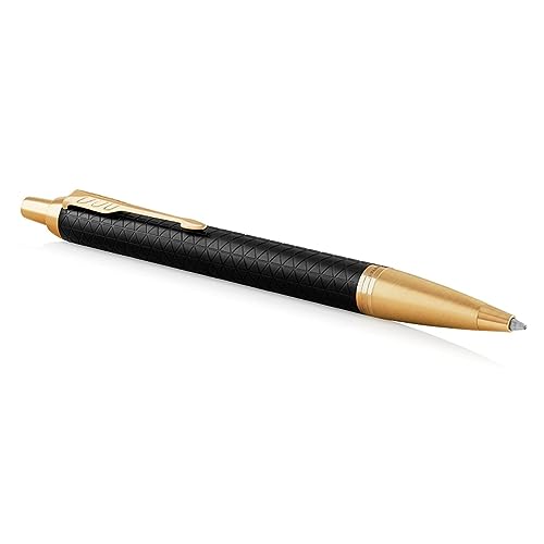 Parker IM Kugelschreiber | Premium Black | Mittlere Spitze | Blau | Geschenkbox von PARKER