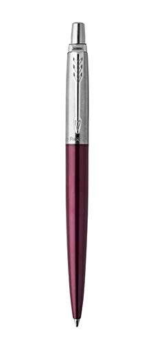 Parker Jotter Kugelschreiber | Portobello Purple | Mittlere Spitze | Blaue Tinte | Geschenkbox Parker Jotter Kugelschreiber | Portobello Purple | Mittlere Spitze | Blaue Tinte | Geschenkbox von PARKER
