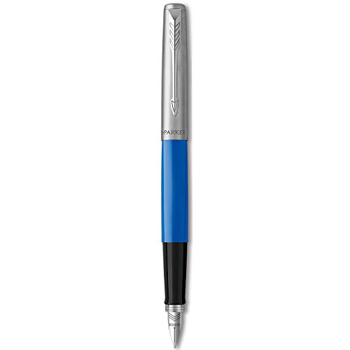 Parker Jotter Originals Füller | Klassisches Blau | Füllfederhalter mit mittlerer Feder | blaue Tinte von PARKER