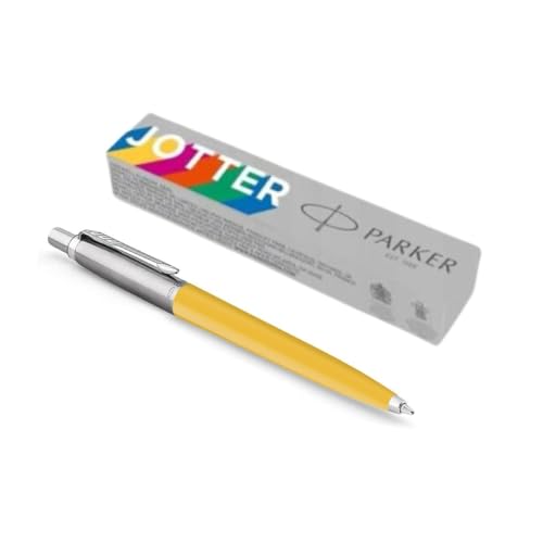 Parker Jotter Originals Kugelschreiber, Sonnengelb, blaue Tinte, in Geschenkbox von PARKER