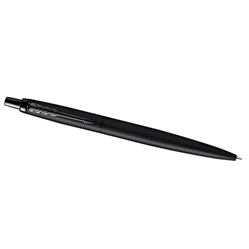 Parker Jotter XL Kugelschreiber | Monochrome Mattschwarz | mittlere Stiftspitze | blaue Tinte | Geschenkbox von PARKER