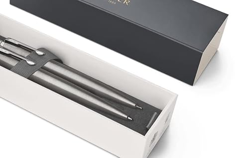 Parker Kugelschreiber und Bleistift Set in Parker-Geschenkbox, Edelstahl, schwarze Schreibfarbe Parker Kugelschreiber und Bleistift Set in Parker-Geschenkbox, Edelstahl, schwarze Schreibfarbe von PARKER