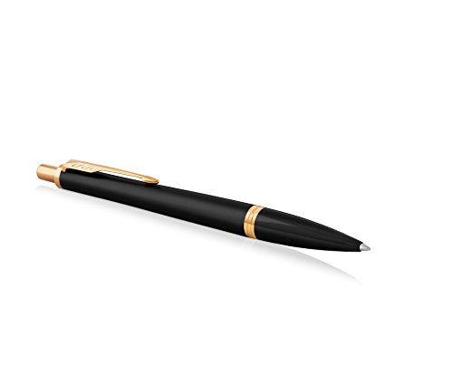 Parker Urban Kugelschreiber | Muted Black mit Goldzierteilen | mittlere Spitze | Blaue Tinte | Geschenkbox Parker Urban Kugelschreiber | Muted Black mit Goldzierteilen | mittlere Spitze | Blaue Tinte | Geschenkbox von PARKER