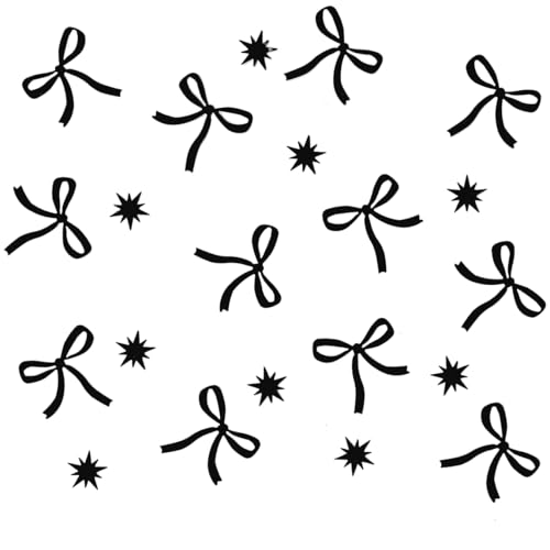 Schwarze Schleife Konfetti, Schleife Geburtstag Dekorationen, Schwarze Schleife Party Dekorationen für Mädchen Frauen Baby Shower Braut Verlobung Hochzeit Dekor Bachelorette Party Supplies Schwarze Schleife Konfetti, Schleife Geburtstag Dekorationen, Schwarze Schleife Party Dekorationen für Mädchen Frauen Baby Shower Braut Verlobung Hochzeit Dekor Bachelorette Party Supplies von PARTVON