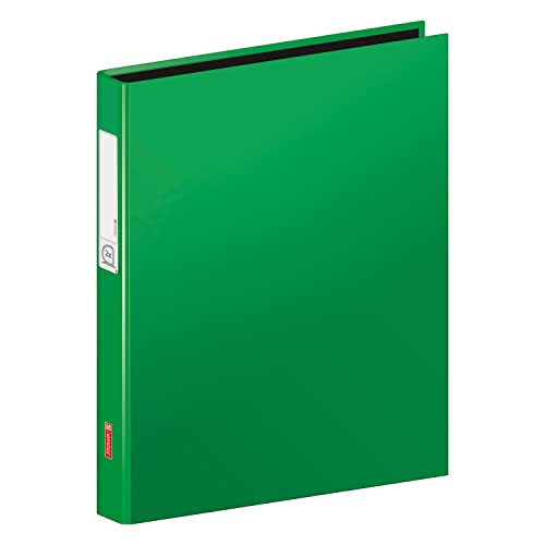 NEU BRUNNEN Ringbuch mit 2 Ringen, DIN A4, 20mm Füllhöhe, grün von PARTY DISCOUNT
