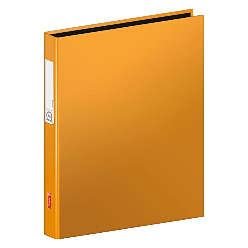 NEU BRUNNEN Ringbuch mit 2 Ringen, DIN A4, 20mm Füllhöhe, orange von PARTY DISCOUNT