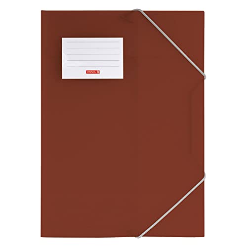 NEU BRUNNEN Sammelmappe FACT!pp DIN A4, braun NEU BRUNNEN Sammelmappe FACT!pp DIN A4, braun von PARTY DISCOUNT