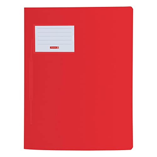 NEU BRUNNEN Schnellhefter FACT!pp DIN A4, aus Kunststoff, rot von PARTY DISCOUNT