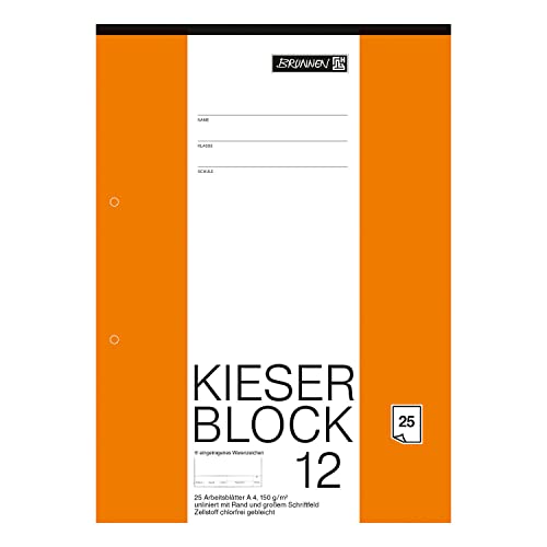 NEU Kieser-Zeichenblock, DIN A4, 150g, 25 Blatt, unliniert und gelocht NEU Kieser-Zeichenblock, DIN A4, 150g, 25 Blatt, unliniert und gelocht von PARTY DISCOUNT