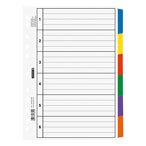 PARTY DISCOUNT NEU Ringbuch-Register FACT!Plus DIN A4, aus Karton 6-teilig PARTY DISCOUNT NEU Ringbuch-Register FACT!Plus DIN A4, aus Karton 6-teilig von PARTY DISCOUNT