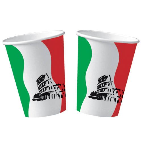 PARTY DISCOUNT Becher Italien 10 Stk. 0,2 ltr. PARTY DISCOUNT Becher Italien 10 Stk. 0,2 ltr. von PARTY DISCOUNT