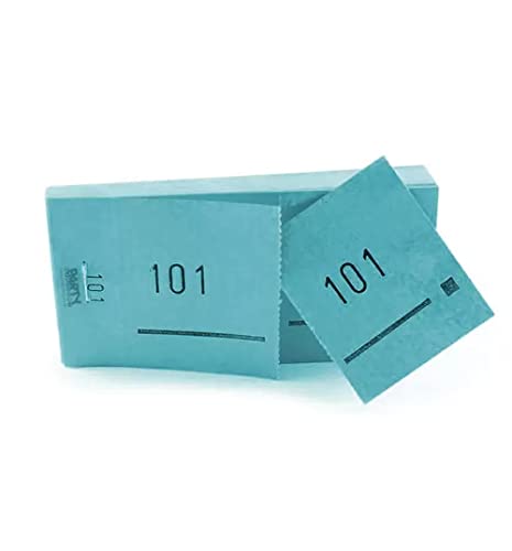 PARTY DISCOUNT Doppelnummern- Block 1000 Abrisse Nr. 1001-2000 blau von PARTY DISCOUNT