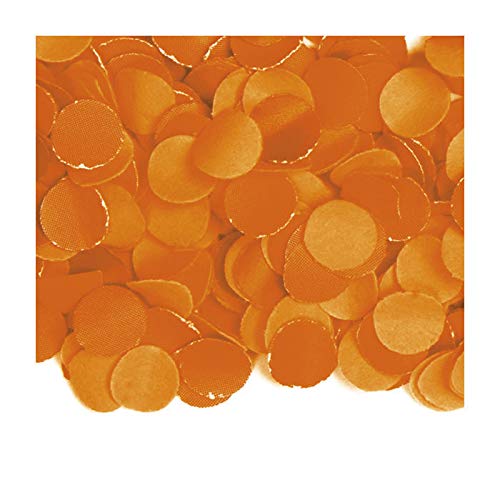 PARTY DISCOUNT Konfetti orange aus Papier, 100 g von PARTY DISCOUNT