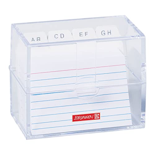 PARTY DISCOUNT NEU BRUNNEN Karteikasten/Karteikartenbox DIN A8, mit Karteikarten, transparent PARTY DISCOUNT NEU BRUNNEN Karteikasten/Karteikartenbox DIN A8, mit Karteikarten, transparent von PARTY DISCOUNT