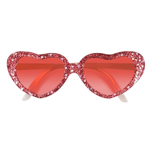 PARTY DISCOUNT NEU Brille Herzform, mit Glitzer, rot PARTY DISCOUNT NEU Brille Herzform, mit Glitzer, rot von PARTY DISCOUNT