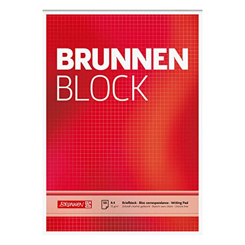 PARTY DISCOUNT NEU Brunnen-Block DIN A4, 70g, 50 Blatt ungelocht, kariert von PARTY DISCOUNT