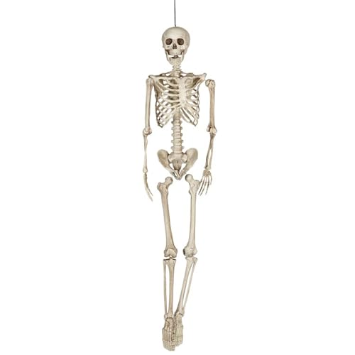PARTY DISCOUNT NEU Halloween-Deko-Figur Skelett, ca. 160cm von PARTY DISCOUNT