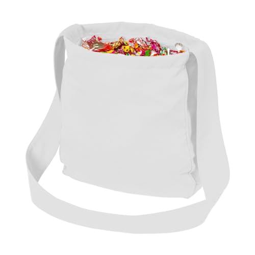 PARTY DISCOUNT NEU Wurfbeutel weiß mit Futterstoff, 36x34cm, 71cm Träger, mit 2 Staufächern und breitem Trageriemen PARTY DISCOUNT NEU Wurfbeutel weiß mit Futterstoff, 36x34cm, 71cm Träger, mit 2 Staufächern und breitem Trageriemen von PARTY DISCOUNT